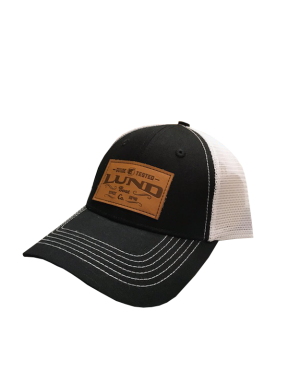 Lund Leather Look Patch Hat
