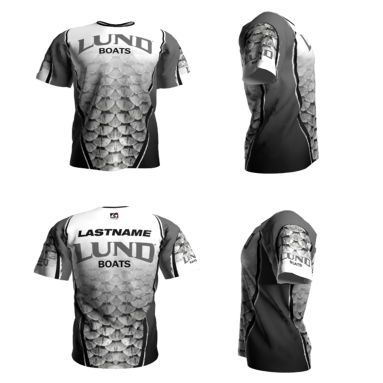 Personalized Lund Short Sleeve Jersey (Style 7)