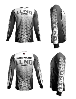 Personalized Lund Long Sleeve Jersey (Style 7)