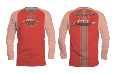 Personalized Lund Long Sleeve Jersey (Style 10)