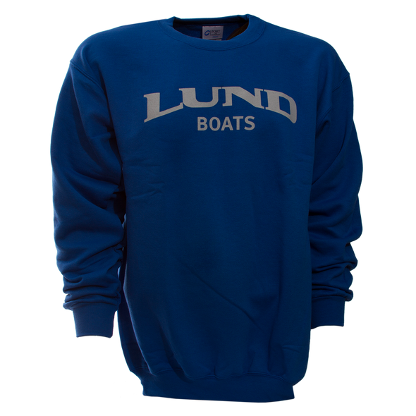 Mens Lund Boats Basic Crewneck Sweatshirt