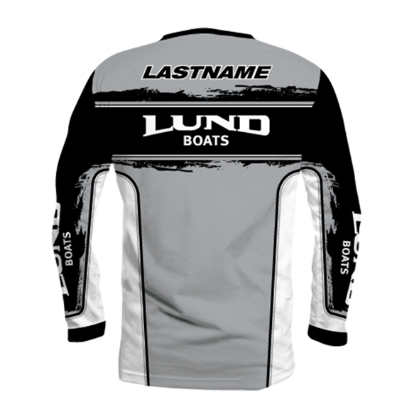 Personalized Lund Long Sleeve Jersey (Style 12)