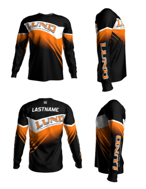 Personalized Lund Long Sleeve Jersey (Style 8)
