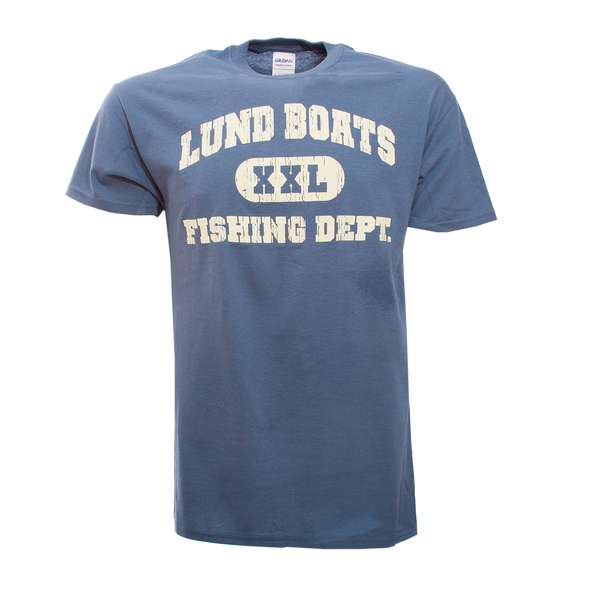 Mens Lund Boats Fishing Dept Tee